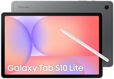 Samsung Galaxy Tab S10 Lite, 3 anni di garanzia, Tablet Android, WiFi, 6GB RAM, 256GB, 10.9" Dispaly LCD, S Pen, Android 15, Gray [Versione italiana]