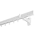 Produktbild Trendy-Home24 Gardinenstange Innenlauf 34/12mm 1-läufig in Weiß Aluminium 280