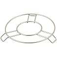 LSARI Stainless Steel Round Cooker Steamer Pot Steaming Tray Rack Stand Pack of 1