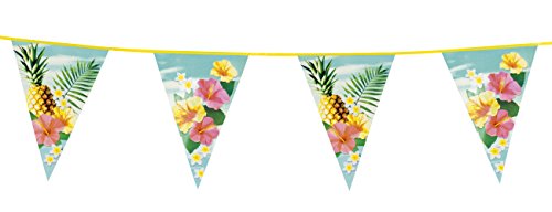 Riesige Hawaiigirlande aus Kunststoff mit einer Länge von ca. 6 m