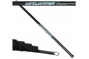 Oakwood NEW Wind Jammer Telescopic Fibreglass Flag Pole for Windsocks/Flags