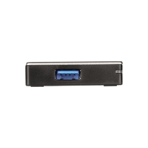Hama 4-Port USB-3.0 Hub mit intelligenter Ladefunktion durch automatische Geräteerkennung (mit Netzteil und USB-Kabel), Alugehäuse, silber - 6