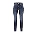MAC Dream Skinny Trousers Denim dirty used mid blue -  Blue - 32W/32L