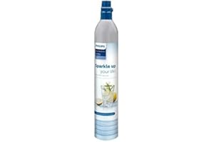 GAS-UP – Bombona CO2 425 g. Recargable para Sodastream/Wassermaxx/Soda Queen/Imetec, etc.