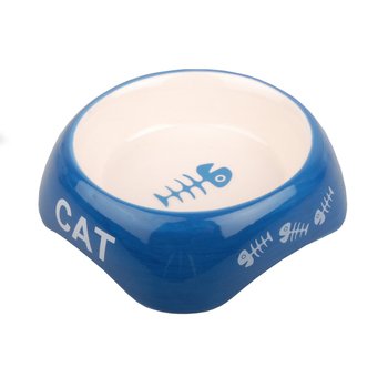 Preisvergleich Produktbild Futternapf Keramik Cat Blue