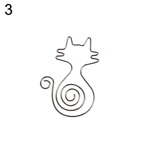 little finger Cute Bird Flower Cat Paper Clips Pin Bookmark Memo Office School Stationery