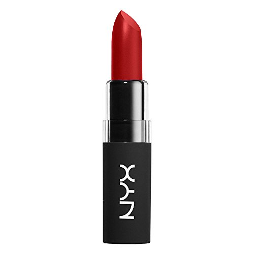NYX VELVET MATTE LIPSTICK 11 BLOOD LOVE - RED WITH BLUE UNDERTONES / BY GLITZ