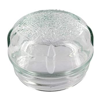 Find A Spare Copriobiettivo in vetro per forni Bosch, Neff, Siemens, diametro 60 mm x altezza 45 mm, per lampadina forno a sfera da 40 W