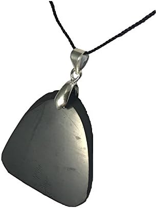 MyHomeLux Schungit Pendant Dome Dome Black School Ngite Jewellery Karelien