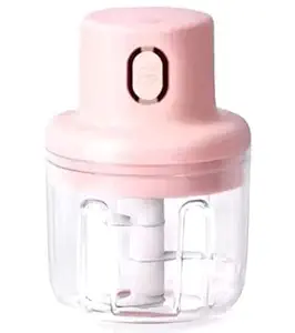 WORLD WIDE WISHES Intelligent Electric Protable Garlic Machine | VEGETABLE Crusher | Rechargeable Cordless Multi Purpose Meat smaher | Mincer