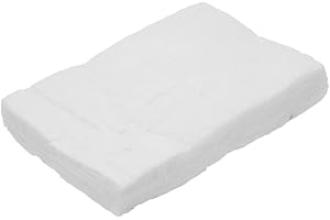 Babominimer Calcium-magnesium-silicate Fibres,Ceramic Wool Sponge For Bioethanol,Increases Duration & Safety,Insulation Ethanol Fireplace Fuel Sponge (30X10X5CM)