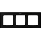 Simon Wall Frame, 3 Elements, Series 82 Concept, Compatible Series of Mechanisms 75, 31, 82 and 88, for Indoors, Easy Install