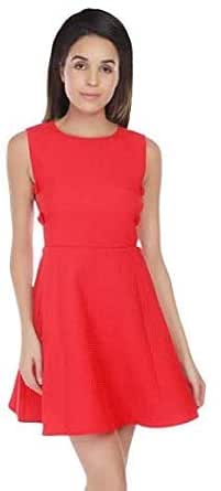 one piece dress red colour