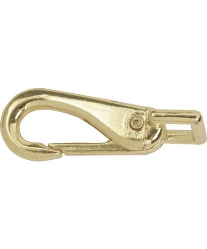 Haken-Stahl-goldfarben