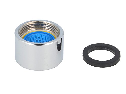 tecuro DESIGN Mischdüse-Strahlregler-Luftsprudler Ø 26 mm – M 22 x 1 IG chrom - 2