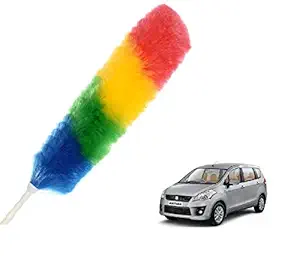 Caro Manic Microfiber Brush Cum Car Cleaning Cum Car Dusting Brush Mop Compatible with Ertiga 2015