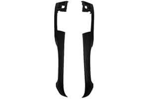 Schlauer-Shop24 Seitenteile schwarz für Toyota Yaris XP9 01/2007-10/2011 Radioblende Blende