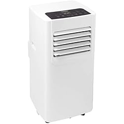 Bestron Climatiseur 3 en 1: climatisation, ventilation et déshumidification, Avec télécommande, 24 h d'utilisation en continu max.