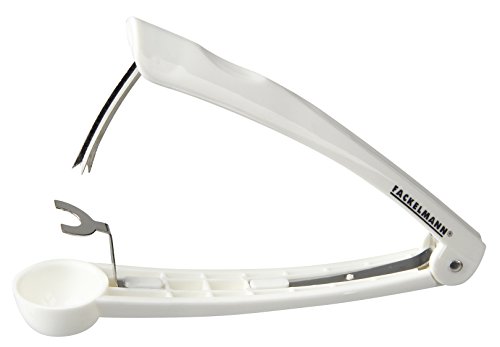 Fackelmann 49277 Kirschenentsteiner, Kunststoff, weiß