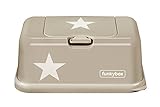 Funkybox Feuchttücher Box Beige / Stern