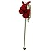 Sweety-Toys 6755 " RED Sugar " CORD COTTON hobby horse with sounds