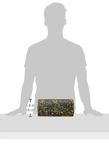 BLACKROLL STANDARD Faszienrolle – das Original. (Härtegrad mittel) – Selbstmassage-Rolle für die Faszien in schwarz/gelb + DVD & Übungsanleitung - 2