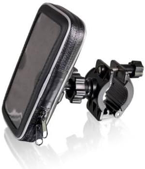 Navitech Power Caddie / Trolley / Electric Trolley Golf GPS removable Waterproof Case (with touch screen film) & 360 Degree Rotational Mount / Holder Compatible With The Snooper Shotsaver S430, Snooper Shotsaver Tour Pro S430, Snooper Shotsaver S400 Laser Range Finder