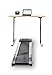 Produktbild Office Fitness High Riser 1E Laufband Schreibtisch, weiß, grey frame, white desktop 140 x 80