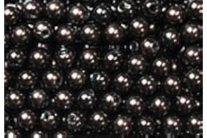 N.A. Perlkopf - Deco - Nadeln Ø 6mm x 65mm mit Euro-Lochung, Inhalt: 100stk. Farbe: Brandy / Brandy