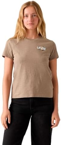 Levi's The Perfect Tee, T-Shirt Donna, Logo Hummingbird HL, XS