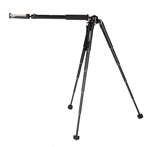 Portatile Kit Treppiede per Asta Incluso E300L Extension Selfie Stick e MT50 Mini Treppiede, Con Supporti per Telefono e Telecomando Bluetooth per Smartphone, DSLR e Fotocamera Mirrorless (Nero)