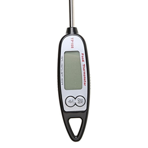 MagiDeal Digital Fleischthermometer Bratenthermometer mit 5,7 Zoll lange Sonde - 5