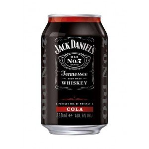 Tenesse Whiskey Con Cola Jack Daniel'S & Cola Lata 330 Ml