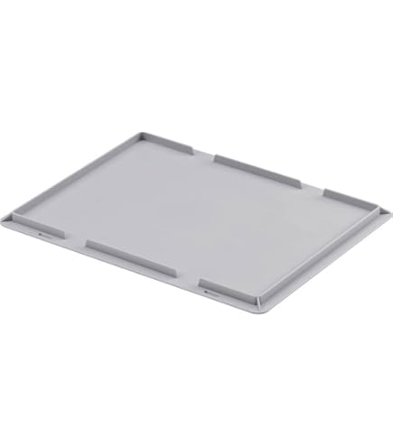 ALUTEC 75038 - Contenitore In Plastica (11 Litri, 40 X 30 X 12 Cm, Resistente Al Freddo E Al Calore, Chiuso, Salvaspazio, Impilabile, Per Uso Alimentare, Scatola Di Conservazione