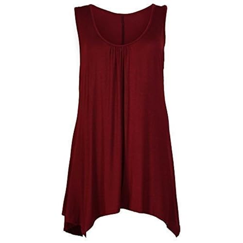 Burgundy Tops Amazon.co.uk