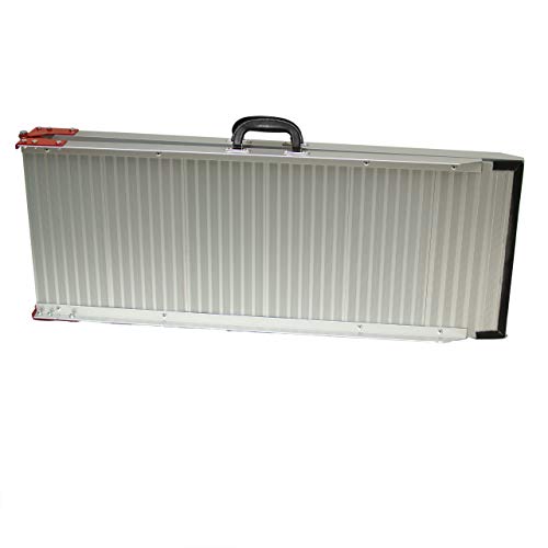 Preisvergleich Produktbild Rampe Aluminium klappbare faltbare Verladeschiene Einstiegshilfe Verladerampe