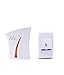 Gesto Baoji Plastic Wireless Remote Control Door Calling Bell (White)