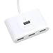 Produktbild Kongqiabona Portable USB 3.0 Hub Splitter Netzteil 4 Ports HUB Netzteil Schnittstelle für MacBook Laptop PC Computer