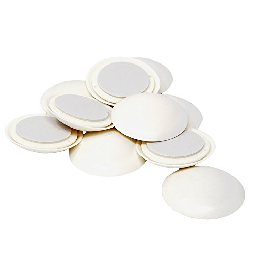 Türpuffer 5 Stück Ø 60 mm weiß Wandpuffer Türstopper Türdämpfer - 2
