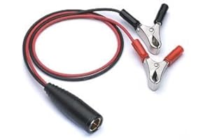 fritec KFZ-Adapterkabel für Ladegeräte mit Bordstecker zum direkten Laden Einer Batterie - passend auch für alle fritec Ladegeräte wie dem Ladeprofi Vario 2.0+ und dem Komakt für 6 V oder 12 V