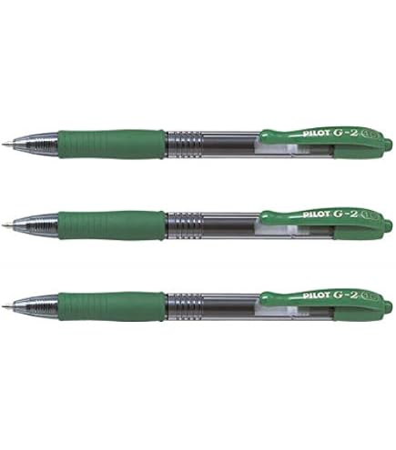 Pilot G2 07 Lot De 3 Stylos à Bille Encre Gel Rétractable Violet 0,7 Mm - Écriture Fluide