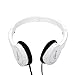 Produktbild samLIKE Faltbarer Over Ear Headset für Kinder, Tragbarer Headset für PC, 3.5MM Metallisches Stereo Noise Cancelling Kopfhörer, für PS4 / MP4 / PC/Laptop ( Weiß)