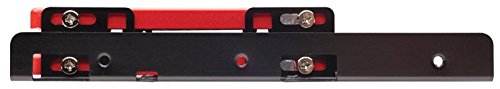 Corsair CSSD-BRKT2 - Tapa con tornillos para caja de ordenador  154 x 108 x 28 mm   negro