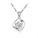 Produktbild ZYCZ Halskette Frau 999 Sterling Silber Halsbone-Kette Schmuck beiingen Geburtstag Valentine es Day Geschenk zu schicken, um Freundin/Exquisite Geschenkbox zu senden