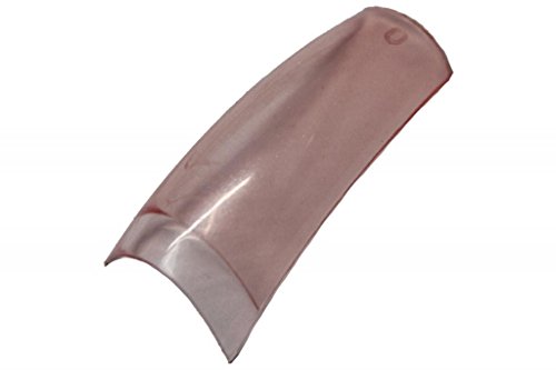 Effect Beauty Tinted Red Coloured Nail Tips - Pack of 50