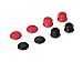 Produktbild Controller Planet PS4 Controller Analogstick Aufsätze 8 in 1 (4X Flach, 4X erhöht) Schutzkappen Thumbstick Grips Joystick Kappen für Playstation 4 PS4-Dualshock-Controller (Rot, Schwarz)