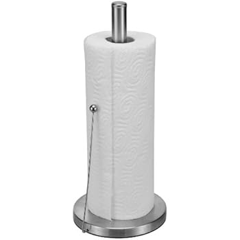 Kela Küchenrollenhalter CARO 33 Cm - Verchromter Metall Ständer Für Dicke Küchenrollen