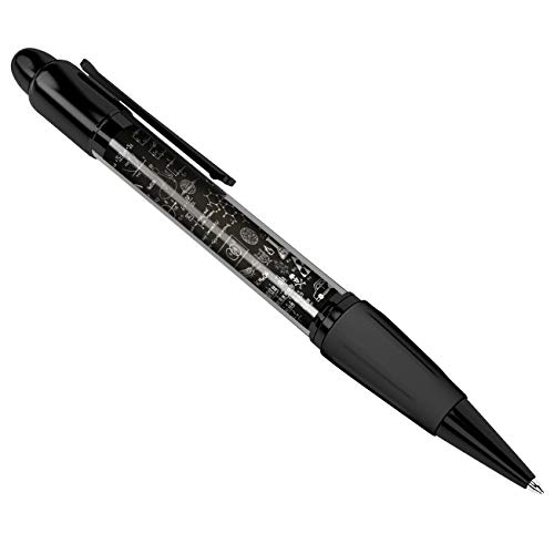 Plumas de destino vinilo fresco de la ciencia química Negro Bolígrafo - Lámina cubierta regalo Estudiante # 8709