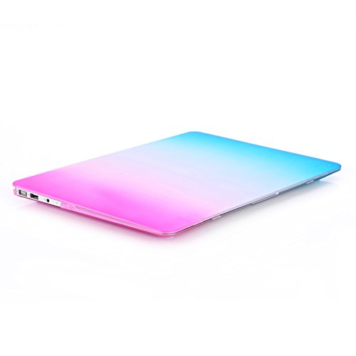 hibote MacBook Pro 15,4 „Case mit Retina Display, Soft-Touch-Kunststoff-Hartschalen-Snap On Carrying Case Cover für Apple MacBook Retina 15-Zoll A1398 Regenbogen - 5