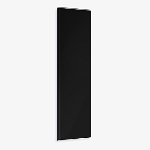casa pura® Glasmagnettafel im modernen Design | beschriftbar & magnethaftend | verschiedene Farben und in 2 Größen | schwarz 60x20cm - 2